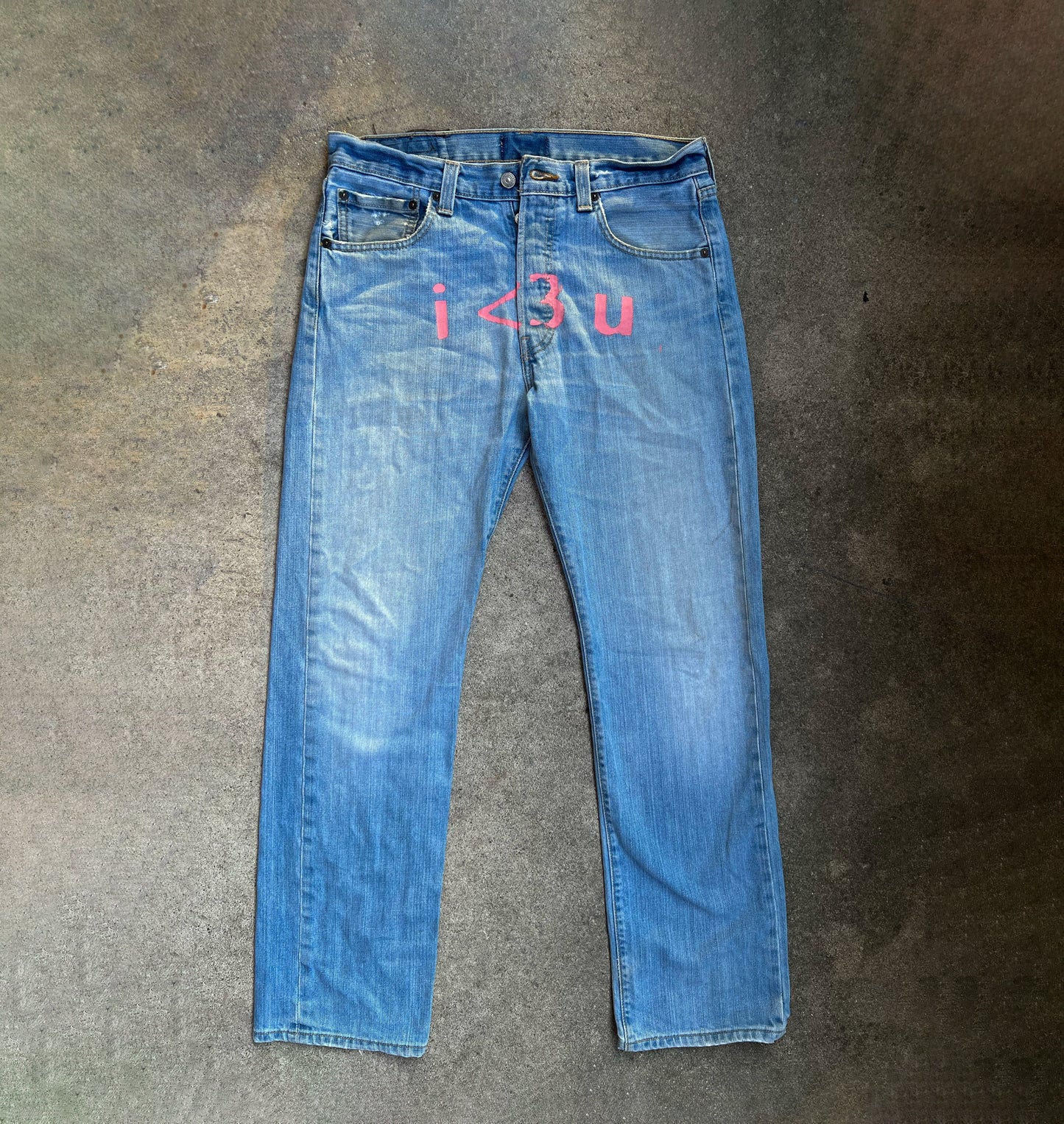 I <3 U jeans 1 of 1